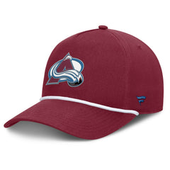 Colorado Avalanche Fanatics Authentic Pro Rink Roper A-Frame Adjustable Hat - Burgundy | US 202498959