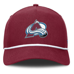 Colorado Avalanche Fanatics Authentic Pro Rink Roper A-Frame Adjustable Hat - Burgundy | US 202498959