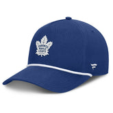 Toronto Maple Leafs Fanatics Authentic Pro Rink Roper A-Frame Adjustable Hat - Blue | US 202498965