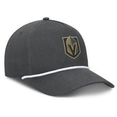 Vegas Golden Knights Fanatics Authentic Pro Rink Roper A-Frame Adjustable Hat - Charcoal | US 202498966