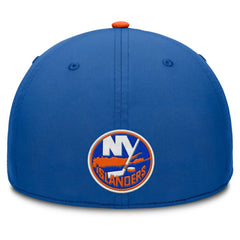 New York Islanders Fanatics Authentic Pro Rink Team Code Flex Hat - Royal/Orange | US 202498971