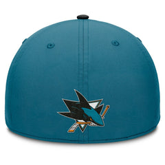San Jose Sharks Fanatics Authentic Pro Rink Team Code Flex Hat - Teal/Black | US 202498977