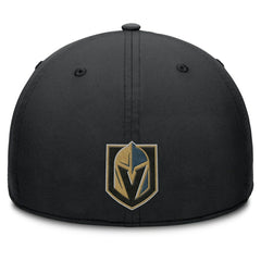 Vegas Golden Knights Fanatics Authentic Pro Rink Team Code Flex Hat - Black/Charcoal | US 202498984