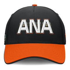 Anaheim Ducks Fanatics Authentic Pro Rink Team Code Flex Hat - Black/Orange | US 202498987