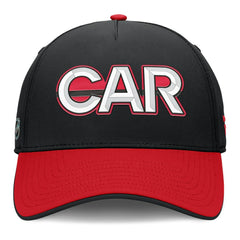 Carolina Hurricanes Fanatics Authentic Pro Rink Team Code Flex Hat - Black/Red | US 202498990