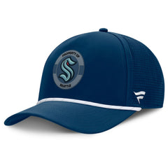 Seattle Kraken Fanatics Authentic Pro Rink Adjustable Hat - Deep Sea Blue | US 202499038