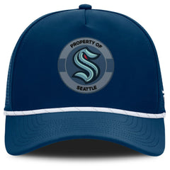 Seattle Kraken Fanatics Authentic Pro Rink Adjustable Hat - Deep Sea Blue | US 202499038