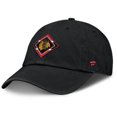 Chicago Blackhawks Fanatics Women's Authentic Pro Rink Adjustable Hat - Black | US 202499238