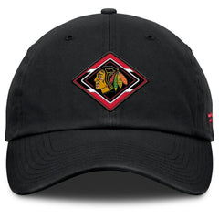 Chicago Blackhawks Fanatics Women's Authentic Pro Rink Adjustable Hat - Black | US 202499238
