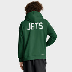 New York Jets Sideline Standard Issue Alt 2 Dri-FIT Hoodie - Green Hoodies