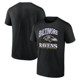 Baltimore Ravens Retro Gridiron T-Shirt - Black T-shirts