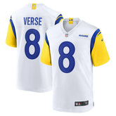 Jared Verse Los Angeles Rams Game Jersey - White Jerseys