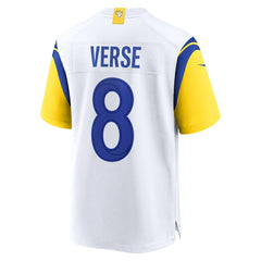Jared Verse Los Angeles Rams Game Jersey - White Jerseys