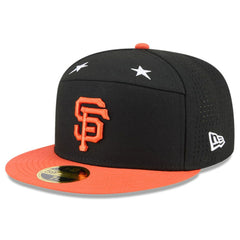 San Francisco Giants New Era 2025 MLB All-Star Game Side Patch 59FIFTY Fitted Hat - Black/Orange Hats