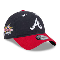 Atlanta Braves New Era 2025 MLB All-Star Game 9TWENTY Adjustable Hat - Navy/Red Hats