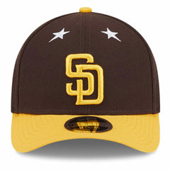 San Diego Padres New Era 2025 MLB All-Star Game 9FORTY M-Crown Adjustable Hat - Brown/Gold Hats