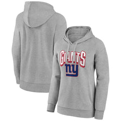 New York Giants Women's Coverage Pullover Hoodie - Gray Hoodies