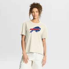 Buffalo Bills Women's Dove Legacy T-Shirt - Cream T-shirts
