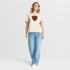 Chicago Bears Women's Dove Legacy T-Shirt - Cream T-shirts