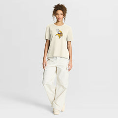 Minnesota Vikings Women's Dove Legacy T-Shirt - Cream T-shirts