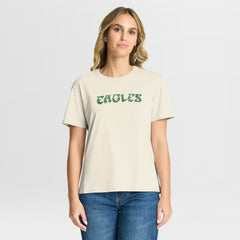 Philadelphia Eagles Women's Dove Legacy T-Shirt - Cream T-shirts