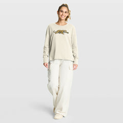 Jacksonville Jaguars Women's Dove Legacy Long Sleeve T-Shirt - Cream T-shirts