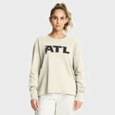 Atlanta Falcons Women's Dove Legacy Long Sleeve T-Shirt - Cream T-shirts