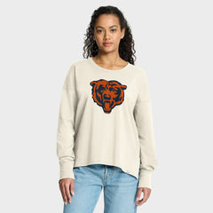 Chicago Bears Women's Dove Legacy Long Sleeve T-Shirt - Cream T-shirts
