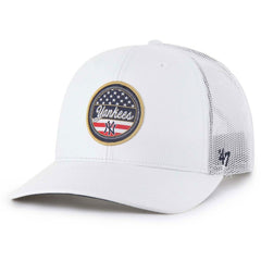 New York Yankees '47 Homage Adjustable Trucker Hat - White Hats