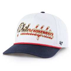 Philadelphia Phillies '47 Patriotic Overhand Hitch Adjustable Hat - White Hats