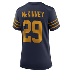 Xavier McKinney Green Bay Packers Women's The 1923 Classic Game Jersey - Navy Jerseys