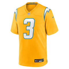 Derwin James Jr. Los Angeles Chargers Alternate Charger Power Game Player Jersey - Gold Jerseys