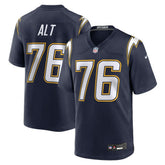 Joe Alt Los Angeles Chargers Alternate Super Chargers Game Player Jersey - Navy Jerseys