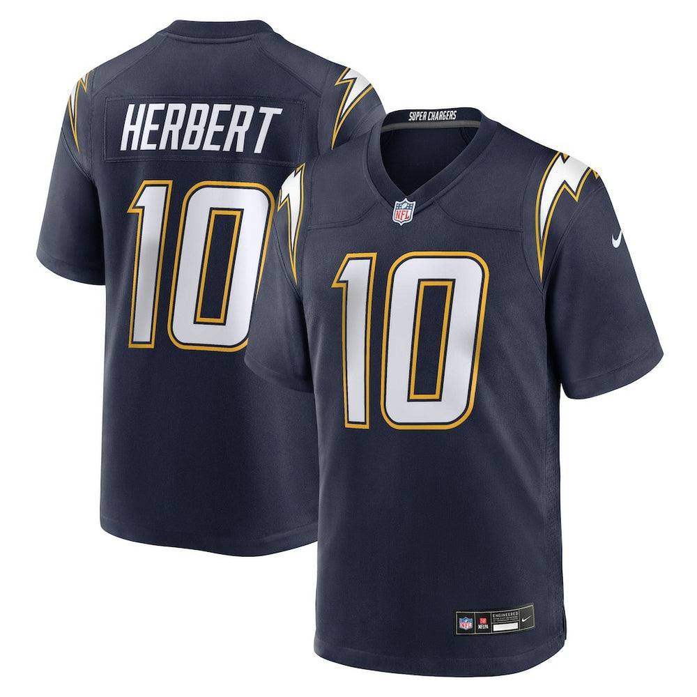 Justin Herbert Los Angeles Chargers Alternate Super Chargers Game Player Jersey - Navy Jerseys