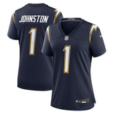 Quentin Johnston Los Angeles Chargers Women's Alternate Super Chargers Game Jersey - Navy Jerseys
