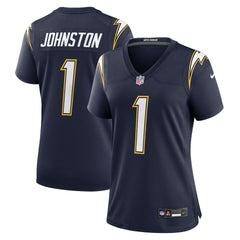 Quentin Johnston Los Angeles Chargers Women's Alternate Super Chargers Game Jersey - Navy Jerseys