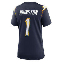 Quentin Johnston Los Angeles Chargers Women's Alternate Super Chargers Game Jersey - Navy Jerseys