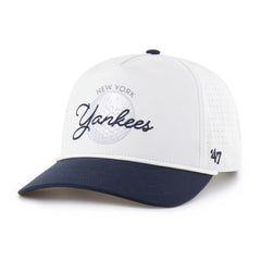 New York Yankees '47 Gimmie Golf Hitch Rope Adjustable Hat - White/Navy Hats