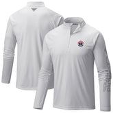Washington Wizards Terminal Tackle Raglan Omni-Shade Quarter-Zip Jacket White - Columbia