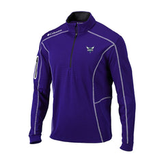 Charlotte Hornets Omni-Wick Shotgun Quarter-Zip Pullover Purple - Columbia
