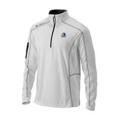 Dallas Mavericks Omni-Wick Shotgun Quarter-Zip Pullover White - Columbia