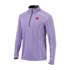 Toronto Raptors Omni-Wick Shotgun Quarter-Zip Pullover Lavender - Columbia
