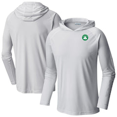 Boston Celtics Terminal Tackle Long Sleeve Hoodie T-Shirt White - Columbia