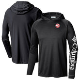 Atlanta Hawks Terminal Tackle Long Sleeve Hoodie T-Shirt Black - Columbia outlet