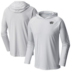 Brooklyn Nets Terminal Tackle Long Sleeve Hoodie T-Shirt White - Columbia