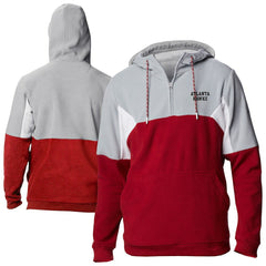 Atlanta Hawks Lodge Quarter-Zip Hoodie Red - Columbia