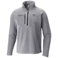 Brooklyn Nets Fast Trek III Half-Zip Fleece Pullover Gray - Columbia