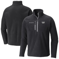 Atlanta Hawks Fast Trek III Half-Zip Fleece Pullover Black - Columbia