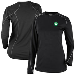 Boston Celtics Women's Omni-Wick Shotgun Pullover Top Black - Columbia