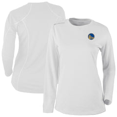 Golden State Warriors Women's Omni-Wick Shotgun Pullover Top White - Columbia